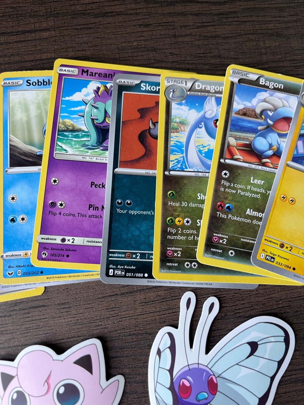 Pokemon Party Favors lot of 10 mystery packs each has 10 cards + two stickers - Picture 5 of 15